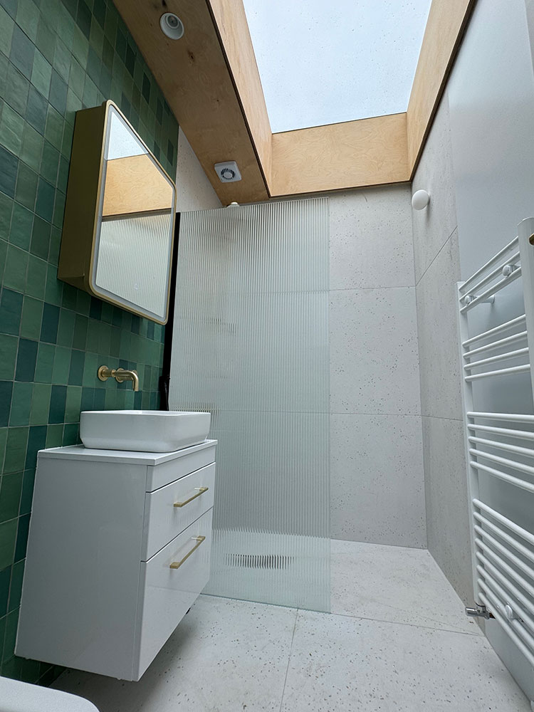 Bathroom in Wallington by Professional Polish Builders